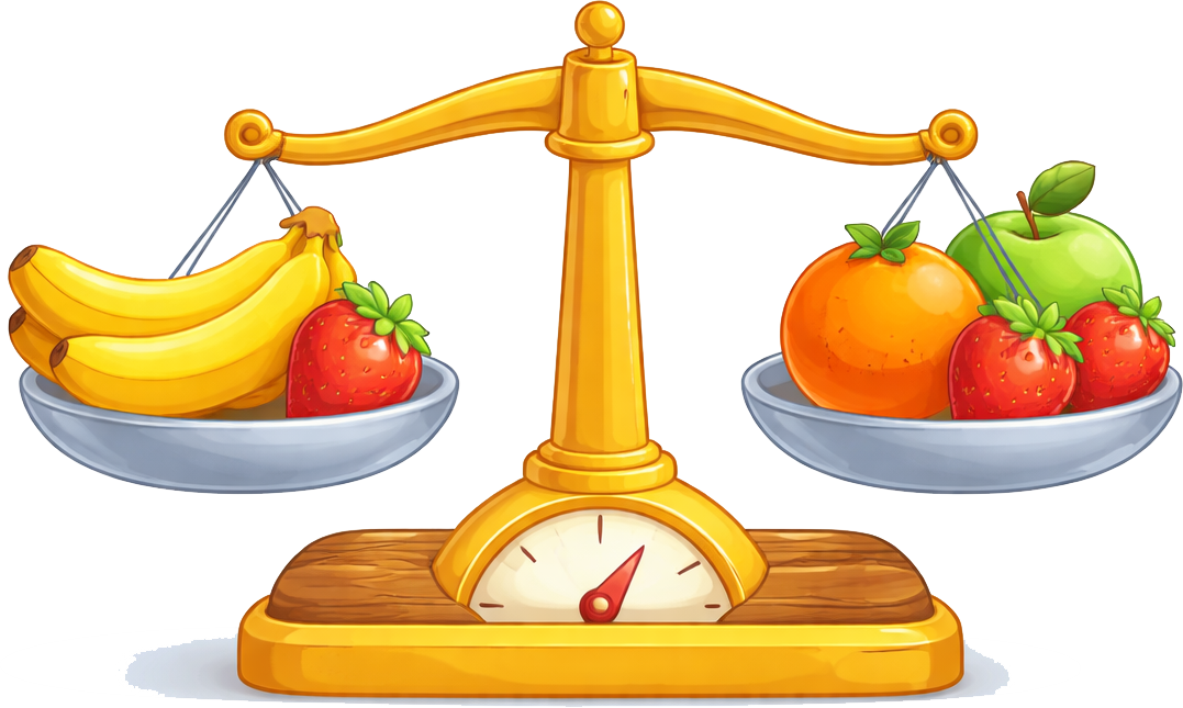 Balance scale 1 meres Balance scale